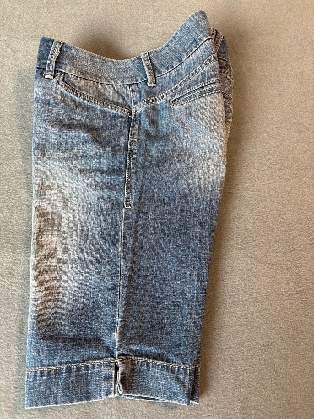 LONDONJEAN Light Blue Denim Bermuda Shorts - Picture 7 of 9